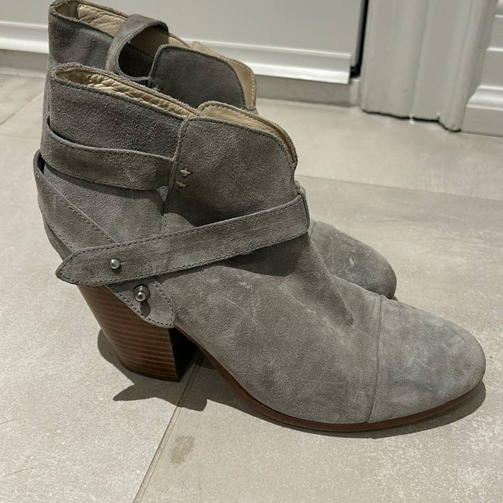 Rag & Bone suede boots.